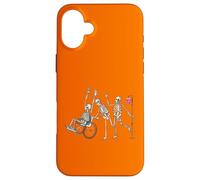 Esqueletos de enfermera Funny Halloween Healthcare CNA Medical Crew Carcasa para iPhone 16 Plus