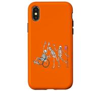 Esqueletos de enfermera Funny Halloween Healthcare CNA Medical Crew Carcasa para iPhone X/XS