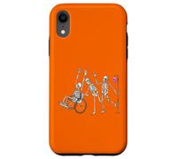 Esqueletos de enfermera Funny Halloween Healthcare CNA Medical Crew Carcasa para iPhone XR