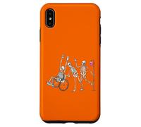 Esqueletos de enfermera Funny Halloween Healthcare CNA Medical Crew Carcasa para iPhone XS Max
