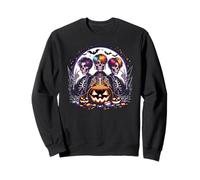 Esqueletos de Halloween K-Pop Boy Band Sudadera
