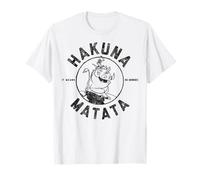 Esquema de Hakuna Matata de El rey león Timón y Pumba de Disney Camiseta