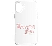 Esquema del Logotipo Rojo Carcasa para iPhone 16 Plus