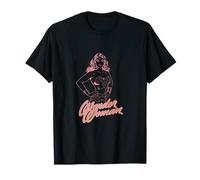 Esquema Rosa de Wonder Woman PAPL2369 Camiseta