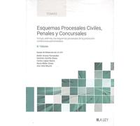 Esquemas Procesales Civiles, Penales y Concursales (8.ª edición): Incluye, además, los esquemas procesales de la jurisdicción contencioso-administrativa