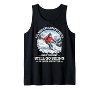 Esquí Abuelo Cita Deportes de Invierno Montaña Hobby Camiseta sin Mangas