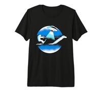Esquí acuático Bigfoot Loch Ness Monster & Aliens! Funny Cryptid Camiseta Premium