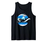 Esquí acuático Bigfoot Loch Ness Monster & Aliens! Funny Cryptid Camiseta sin Mangas