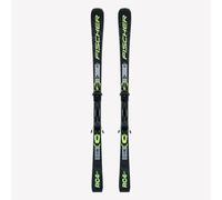 Esquí alpino alto rendimiento con fijaciones, Fischer RC4 ST, negro y amarillo 156 cm
