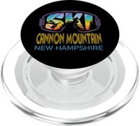 Esquí Cañón Montaña New Hampshire Esquí Vacaciones PopSockets PopGrip para MagSafe