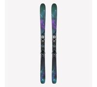Esquí de freeride con fijaciones adulto, Dynastar M-FREE 94 negro y violeta 179cm