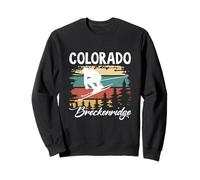 Esquí de montaña Breckenridge, Colorado, Estilo Retro de los años Ochenta Sudadera