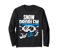 Esquí Deporte De Invierno Snow Problem Manga Larga