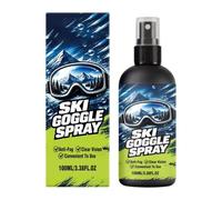 Esquí Goggle Anti Fog Spray 100 ml Streak-Free Eyeglass Defogging Agente | Goggle Defogger for Swimming Cycling Skiing Travel Laptops Screens Smart Phones