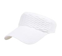Esquí Polar Sombrero de Sol para Mujer Primavera y Verano Deportes de Completo Gorra de Pato Estudiante Sombrero de Sol Sombrero de Protector Solar Chimenea Terracota, blanco, Talla única
