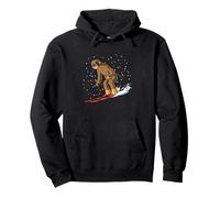 Esquí Sloth Wintersports Navidad Sudadera con Capucha