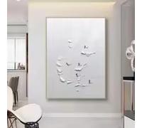 Esquiador en la nieve, póster con efecto de pintura al óleo con temática de esquí, material de lienzo, acabado texturizado, arte de pared, arte de montaña, decoración del hogar (80 x 120 cm/sin marco)