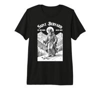 Esquiador Esquiador Patrón San Bernardo Esquiadores Invierno Vintage Camiseta Premium
