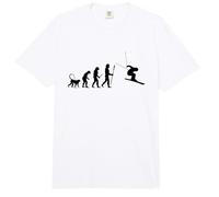 Esquiador Evolución Aficionado al esquí Comfort Colors Adult Heavyweight T-Shirt