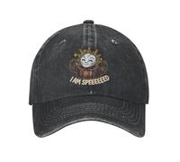 Esquie I Am Speed Clair Obscur Expedición 33 Gorras de béisbol para Mujeres Sombrero Lavado desgastadoVinta GE Regalo de Verano para el Exterior