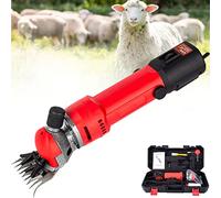 Esquiladora de ovejas,Cizallas de oveja inalámbricas, para ganado, ovejas, lana de piel en ovejas, cabras, ganado, animales domésticos de granja, cortapelos de animales,Red-220V