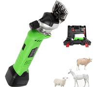 Esquiladora de ovejas,cortadora de Pelo eléctrica Profesional,Esquiladora para Oveja Profesional,Máquina Esquilar Ovejas Cabra Alpaca con 6 Ajuste de Velocidad