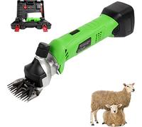 Esquiladora de ovejas,Esquiladora Ovejas, Máquina de Esquilar Eléctrica para Ovejas,Cortapelos Eléctrico Profesional para Ovejas Alpacas Cabras, 6 Velocidades Ajustables