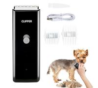 Esquiladora de pelo de perro | Cortapelos silencioso y maquinilla de afeitar sin hilos | Afeitadora para perros de aseo | para animales, pelo, gatos, cachorros, , patas, orejas, cara, trasera