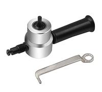 Esquiladoras Cortador de chapa Metal, herramienta corte mordedor hierro doble cabeza, accesorio taladro eléctrico, placa modificación, punzón, tijeras ajustables(Set C)