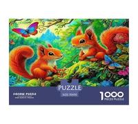esquilo Puzzle Imposible,desafío para Adultos Juego EduGatoivo 1000 Piezas Obra De Arte De Juego De para Adultos Y Niños A Partir De 12 Años 70x50cm/1000pcs