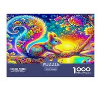 esquilo Rompecabezas Imposible,desafío para Adultos Juego EduGatoivo 1000 Piezas Obra De Arte De Juego De para Adultos, Regalos A Partir De 14 Años 70x50cm/1000pcs