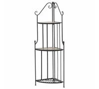 Esquina Prato Metal Alta Calidad Handverlegtes Mosaico Negro Capa de Polvo Verbo