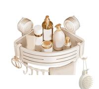 Esquina Shower Shelf, antideslizante Shower Rack, Suction Storage Rack, Portable Shower Shelf, antideslizante Esquina Shower Shelf with Suction Storage Rack Corner Organizer and Shower Corner Shelf
