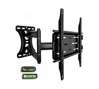 Esquina Soporte de Pared Orientable para Televisores de 26-55 Pulgadas | Brazo de pared para TV inclinable y extensible, soporte de esquina para TV, VESA máximo 400x400mm, Hasta 35Kg