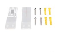 Esquina Tell Tale Grieta con rejilla de medición XY ± 1 mm para un seguimiento preciso del ancho de grietas de pared en la inspección de edificios y para evaluar