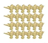 Esquinas de aleación de zinc de protección estética vintage para tus preciosos recuerdos (12 piezas)