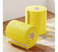 Esquinas de goma Esquina de pared para garajes Esponjas Esquinas de mesa Alféizares Columnas Tira protectora de esquina de 1 cm de espesor (Giallo, 2 m)