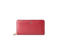 Esquire Alexandria Cartera Bloqueo RFID Piel natural 19 cm rojo