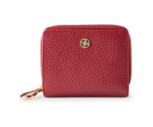 Esquire Alexandria Cartera Protección RFID Piel 10.5 cm rojo