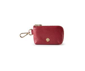 Esquire Alexandria Estuche para llave Piel natural 11 cm rojo