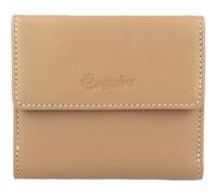 Esquire Billetera de cuero RFID Perú 10 cm beige
