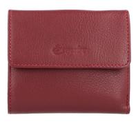 Esquire Billetera de cuero RFID Perú 10 cm rojo