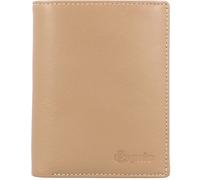 Esquire Billetera de cuero RFID Perú 9,5 cm beige