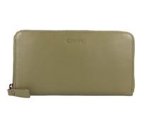 Esquire Billetera de Perú de cuero RFID 19 cm aceituna