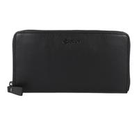 Esquire Billetera de Perú de cuero RFID 19 cm negro