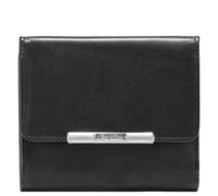 Esquire Billetera Helena de cuero 10 cm negro
