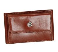 Esquire Billetera Toscana para señoras de cuero 9,5 cm marrón