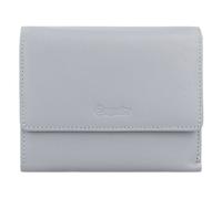 Esquire Billetera Viktoria de cuero RFID 12 cm gris