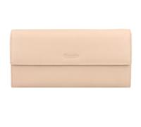 Esquire Billetera Viktoria de cuero RFID 18,5 cm beige