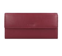 Esquire Billetera Viktoria de cuero RFID 18,5 cm rojo